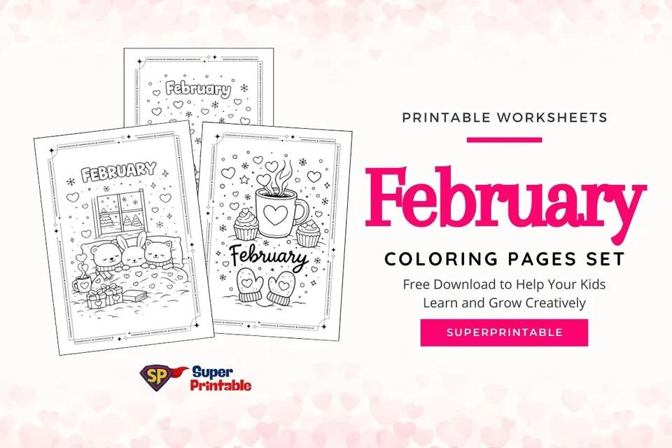 20 February Coloring Pages Feature Image