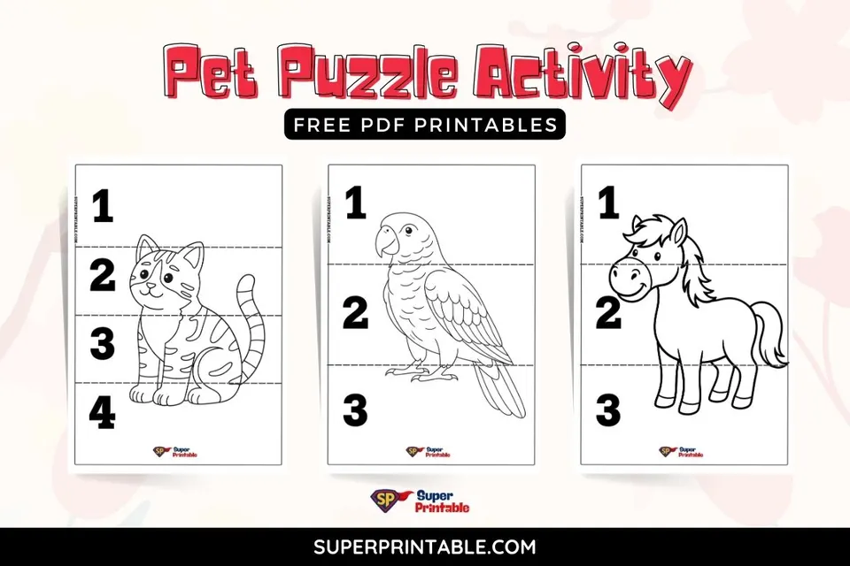 Pet Puzzle Activity Feature Image