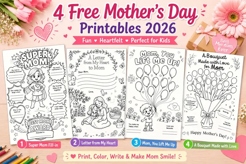 Free Mother’s Day Printables 2026