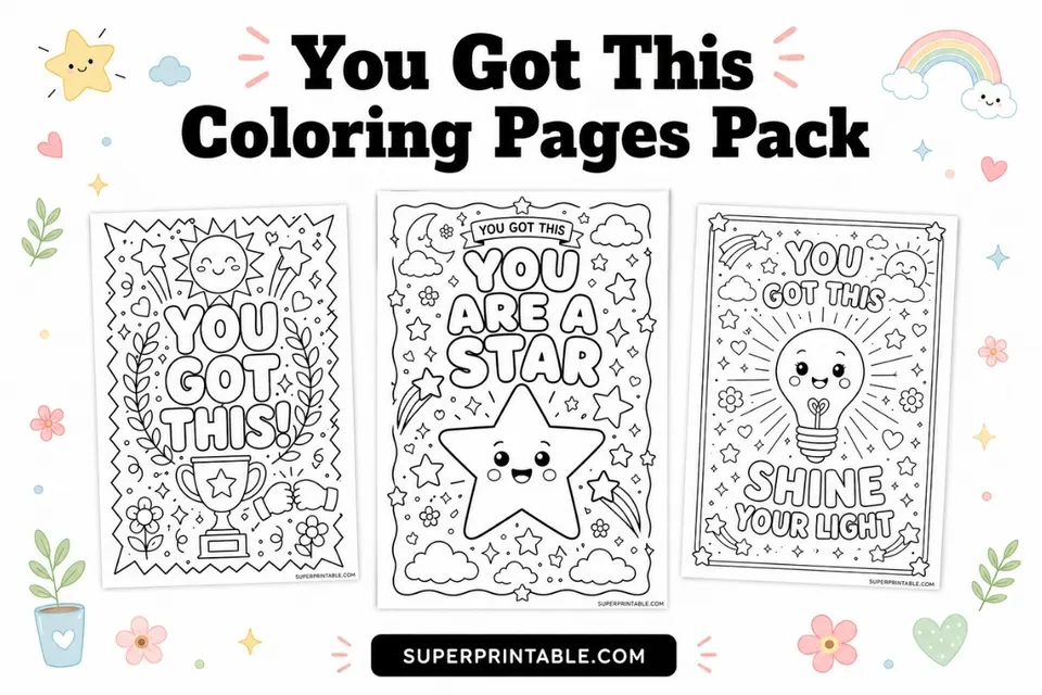 20 Spring Has Sprung Coloring Pages Feature Image