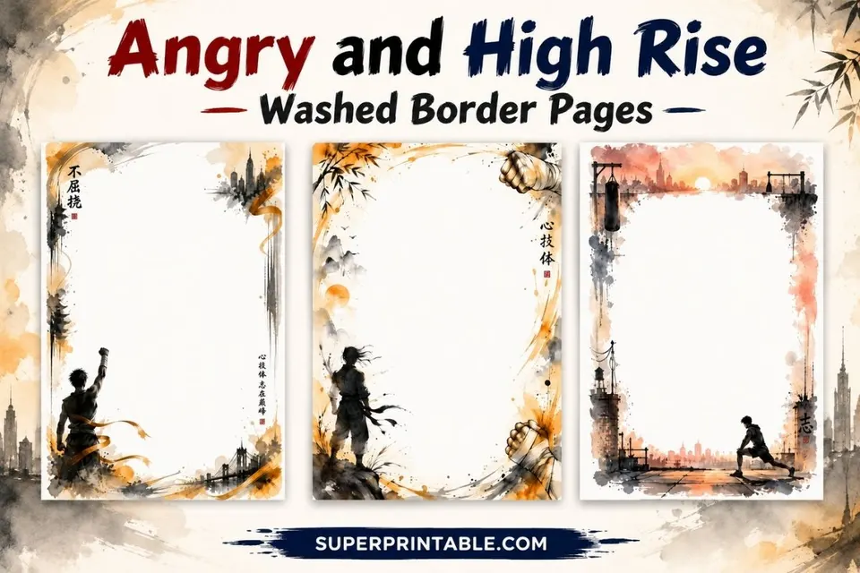 18+ Angry and High Rise Washed Border Pages Feature Image